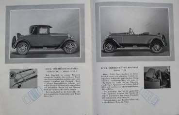 Buick 6 Cylinder Cars Modelprogram 1928 Carbrochure (8696)